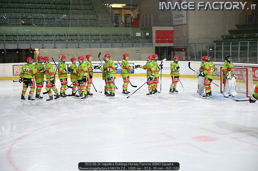 2022-09-24 Valpellice Bulldogs-Hockey Fiemme 00943 Squadra